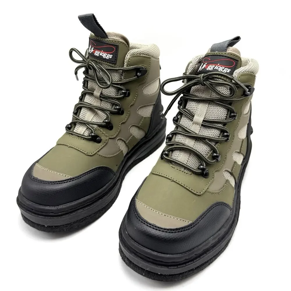 Frogg Toggs Skilak Pro Wading Boot Mens Size 7 Khaki Felt Sole Fishing Outdoor